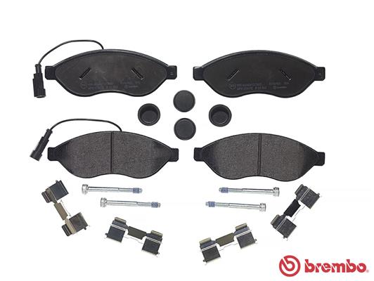 A.B.S. P 23 143 BREMBO Bremsbelagsatz, Scheibenbremse